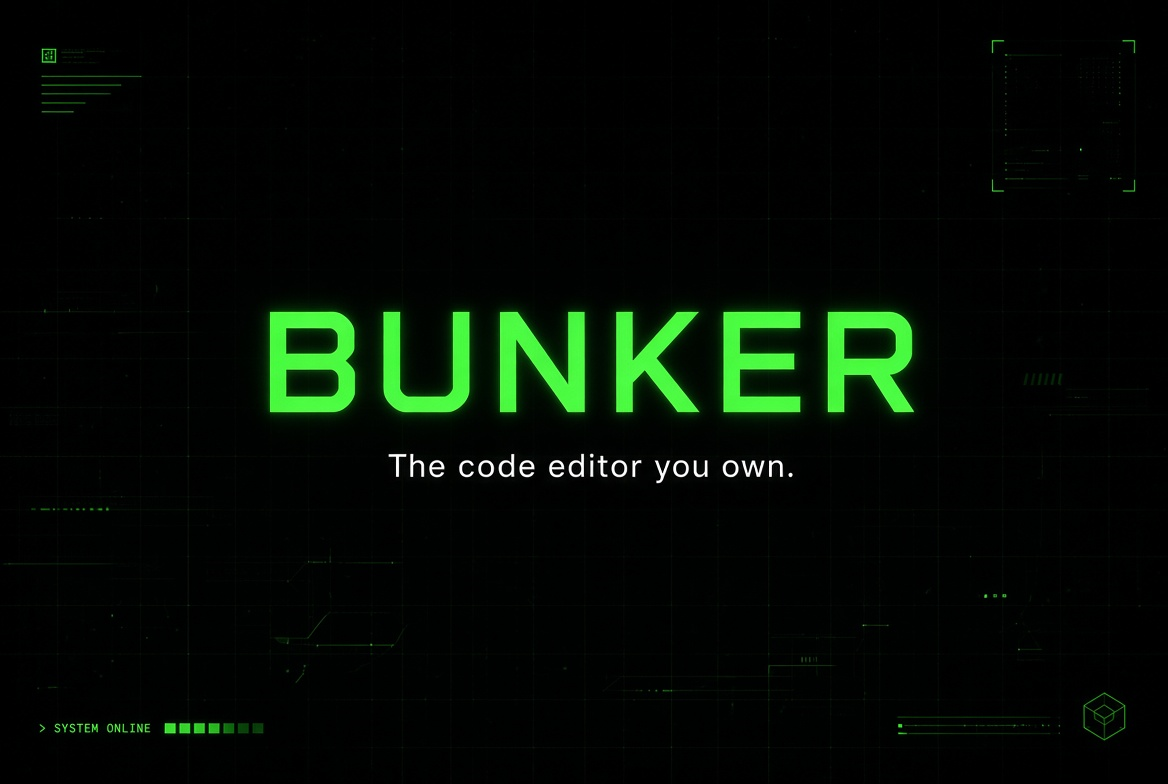 Bunker AI code editor